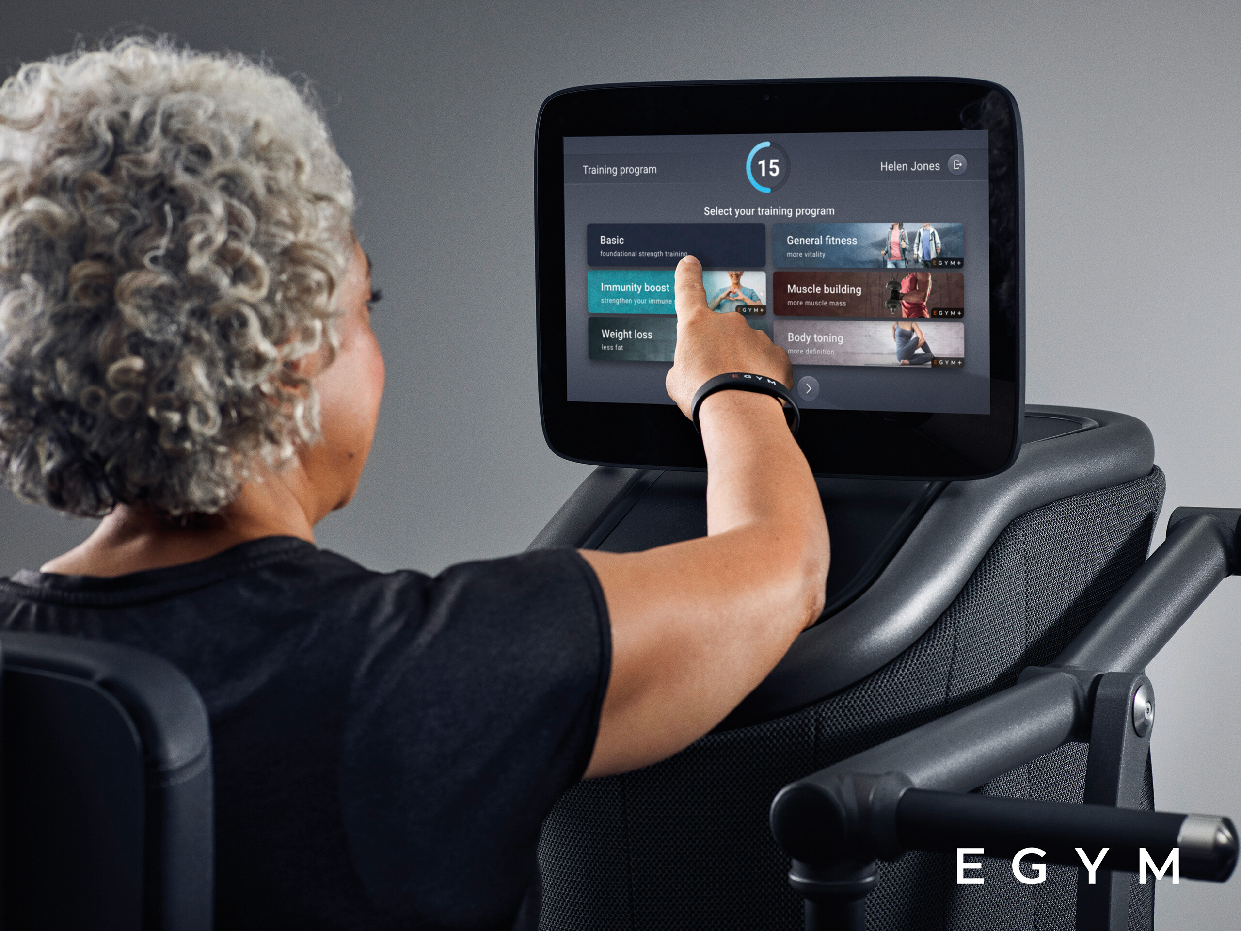 EGYM training bij Purazen gym Zwolle